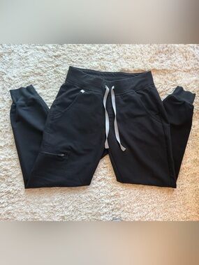 Figs Black Joggers